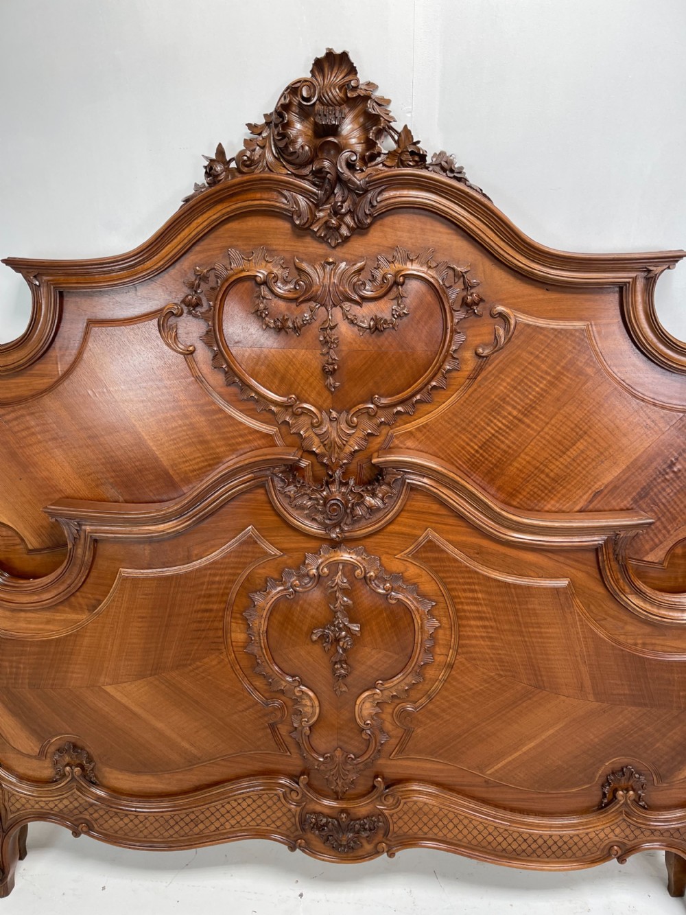 French Louis XV Rococo bed  View V