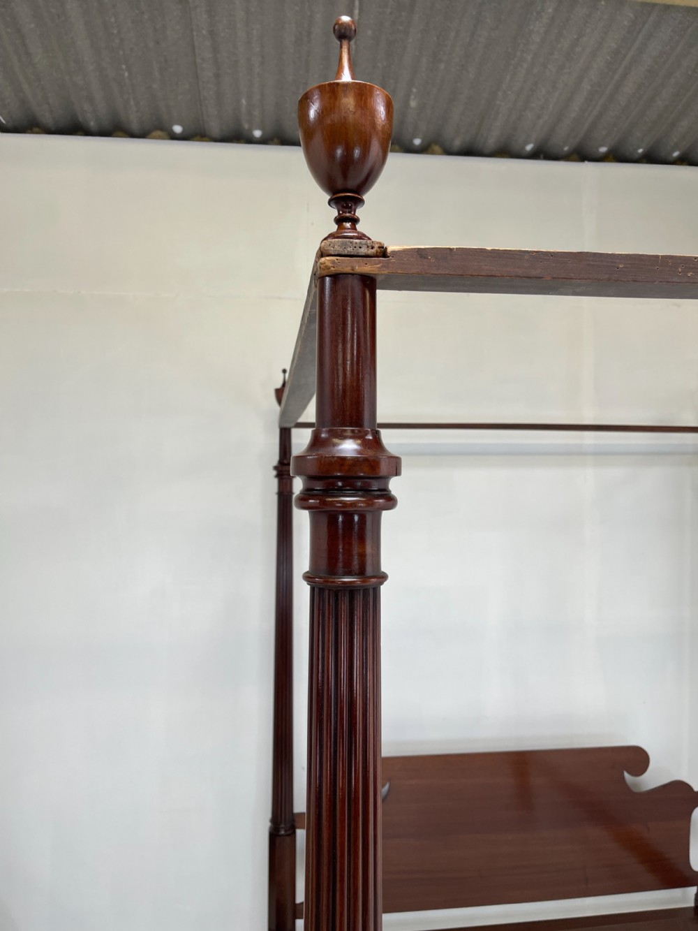 Fine Regency Four Poster Bed  View II