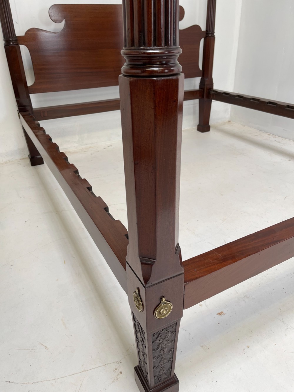 Fine Regency Four Poster Bed  View XII