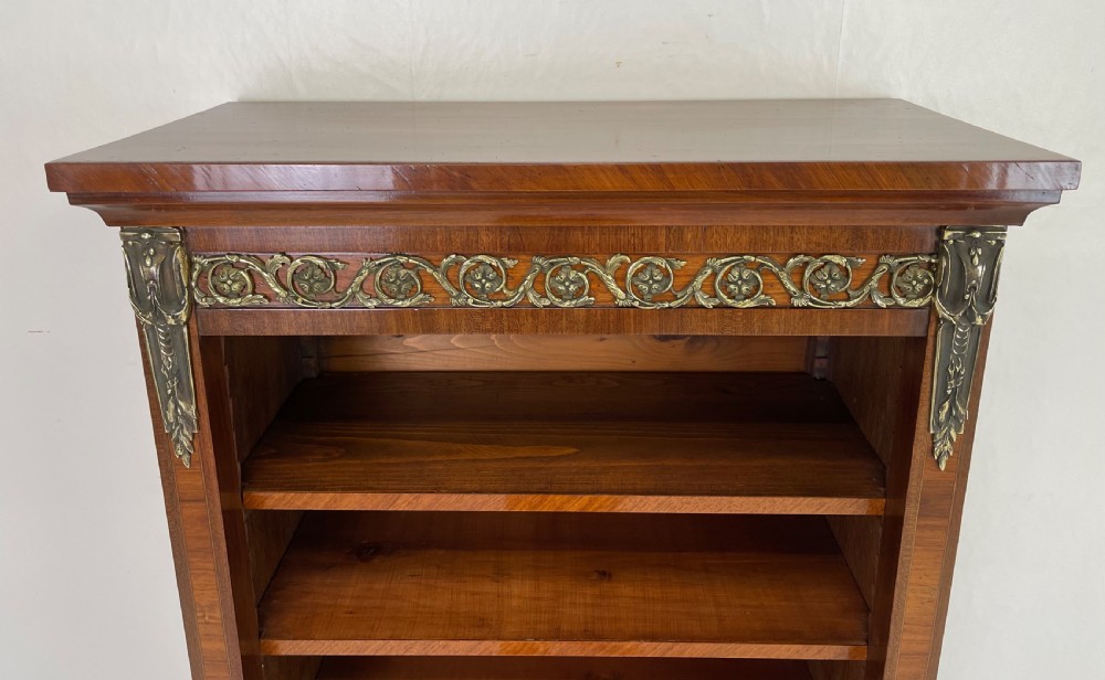 Open Bookcase With ormolu mounts  View II