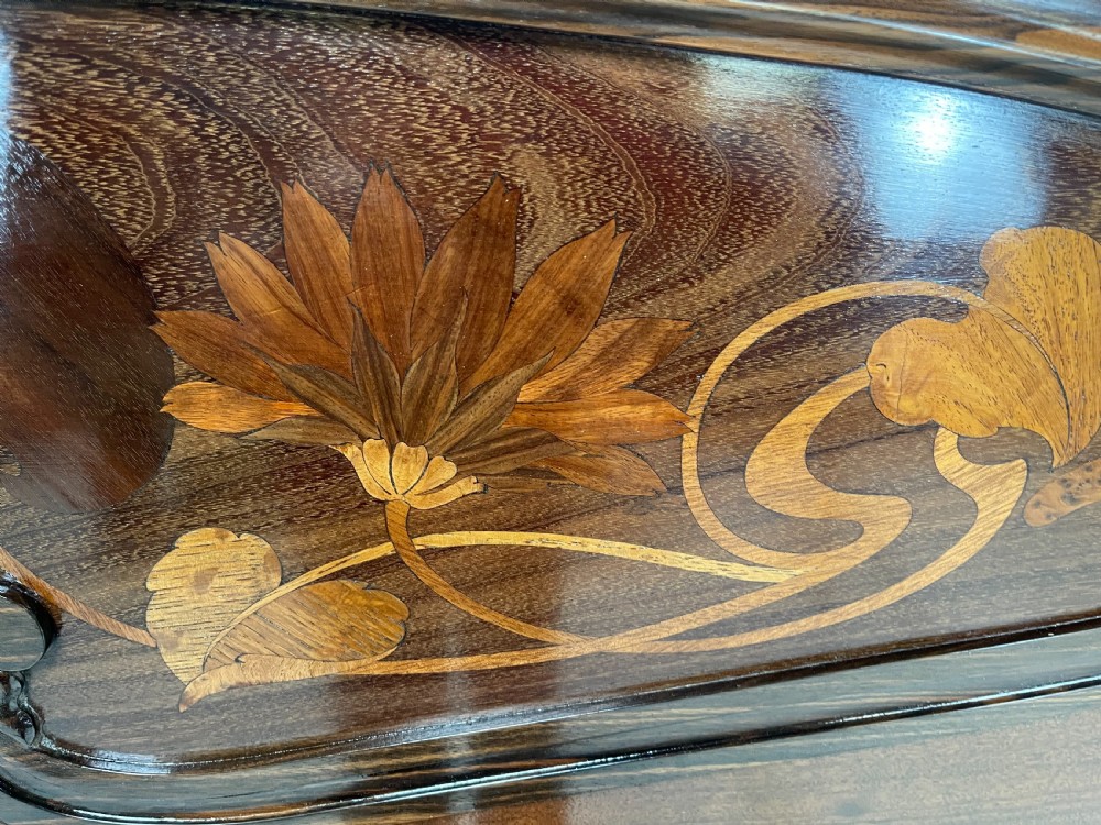 Art Nouveau Bed  View V