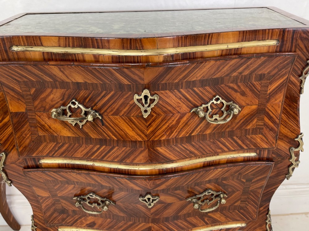 Pair of Early 19 th century  small Italian commodes  View III