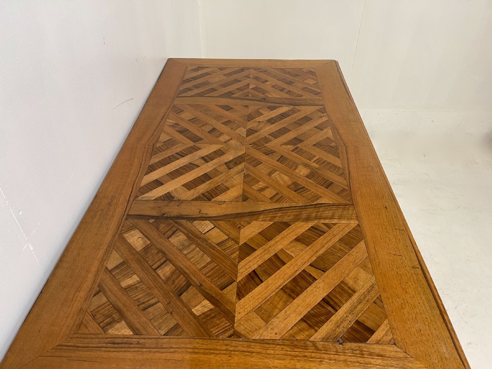 French Walnut parquetry Commode  View VI