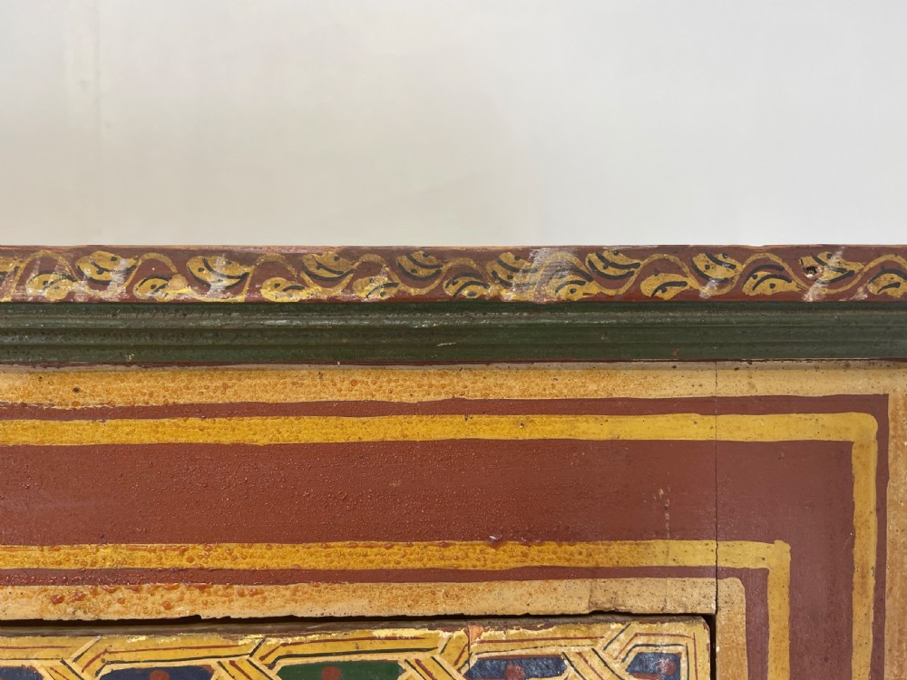 19  th Century painted cupboard  View XI