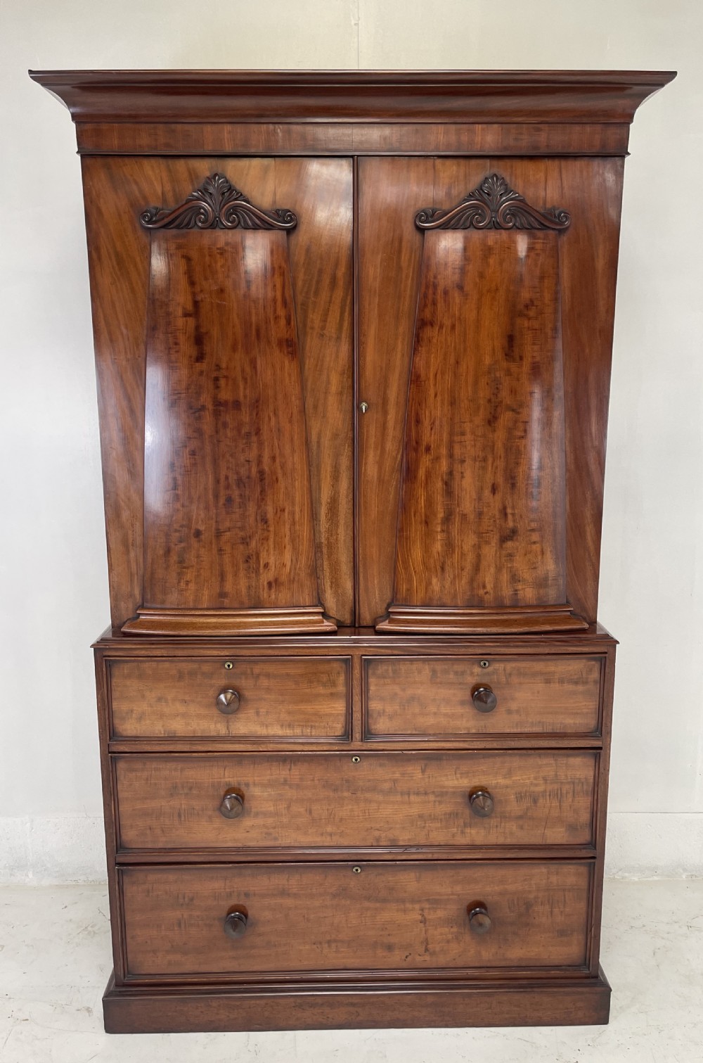 Stunning Mahogany Clothes  press 