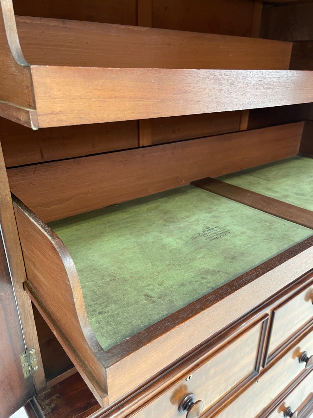 Stunning Mahogany Clothes  press  View X