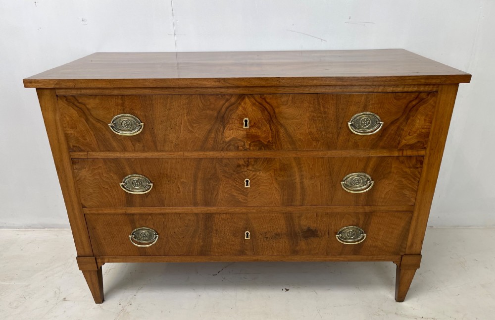 French Walnut Period commode  View IV