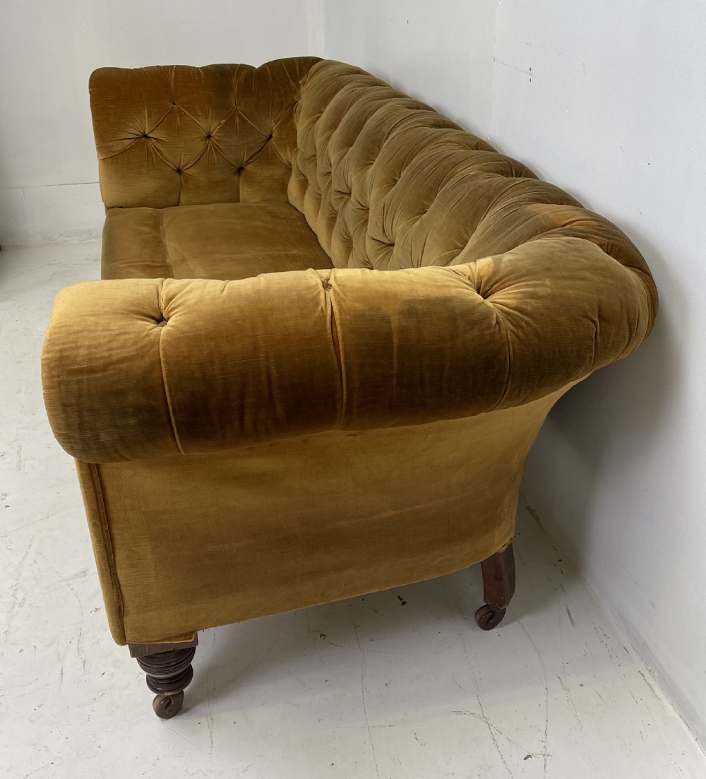 19 th century Chesterfield sofa  View VI