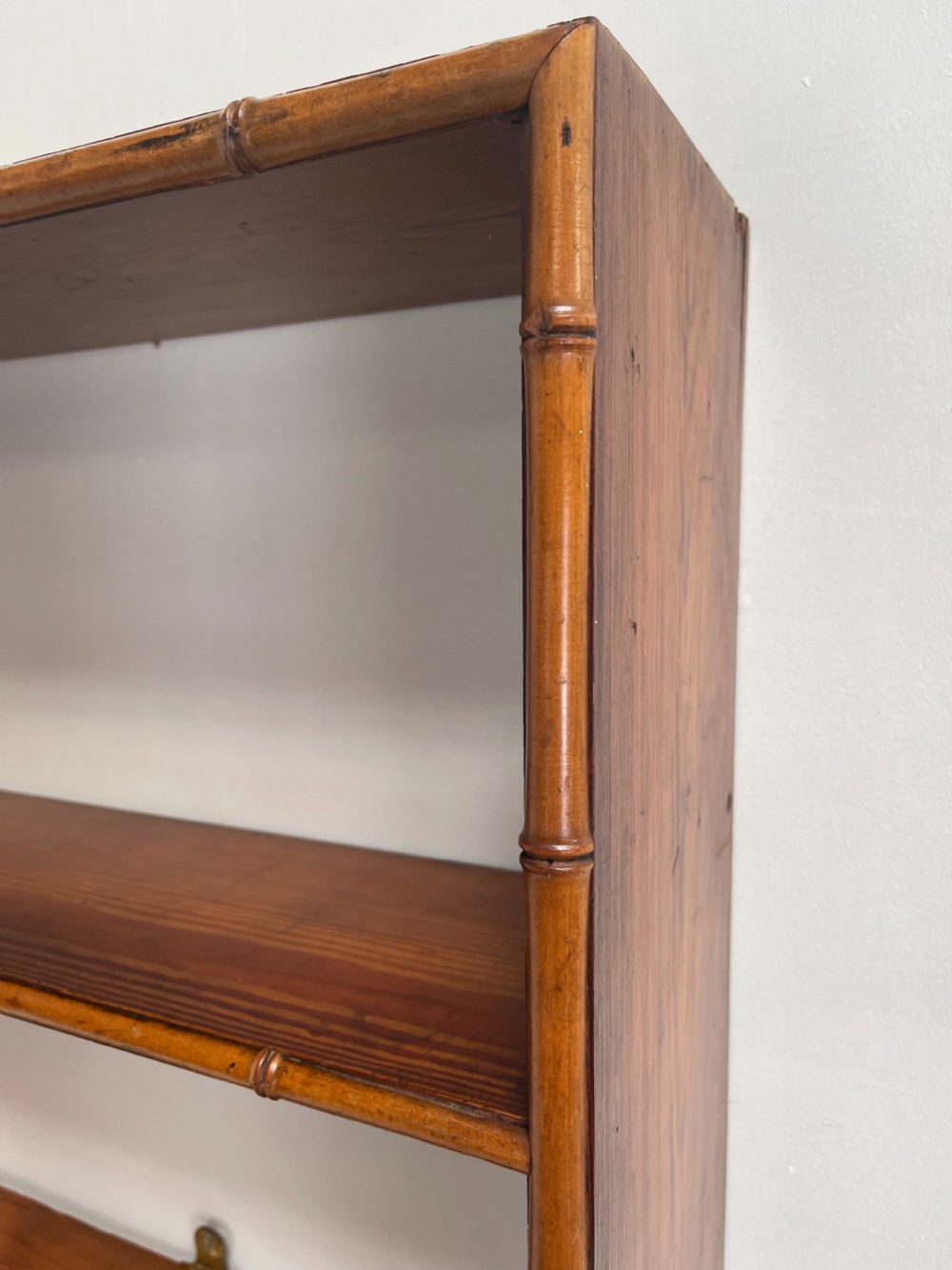 Faux Bamboo Bookcase  View II
