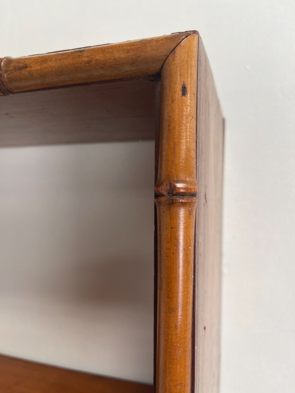 Faux Bamboo Bookcase  View III