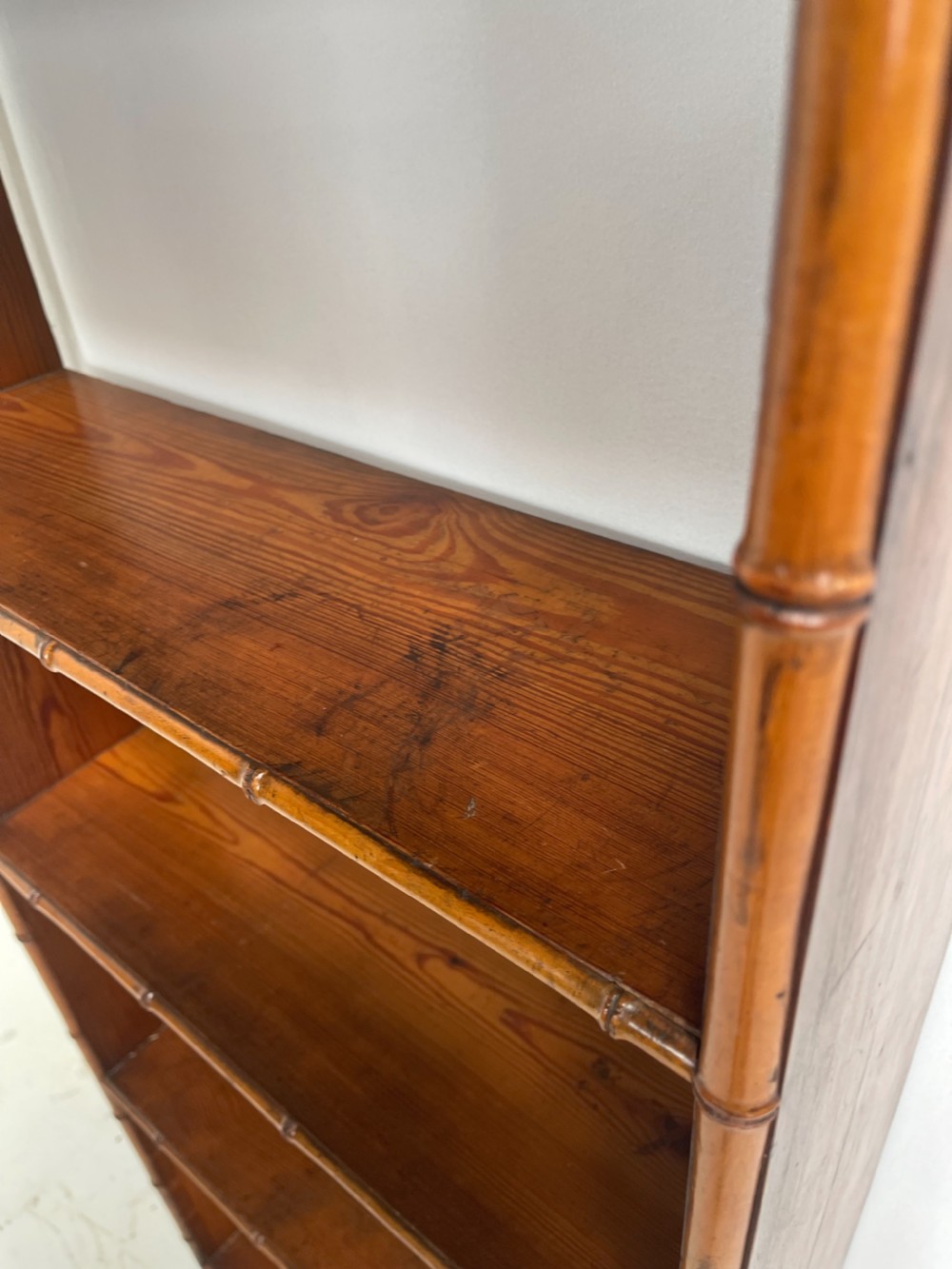 Faux Bamboo Bookcase  View IV