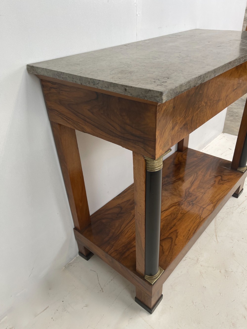 Empire walnut Console Table  View VIII