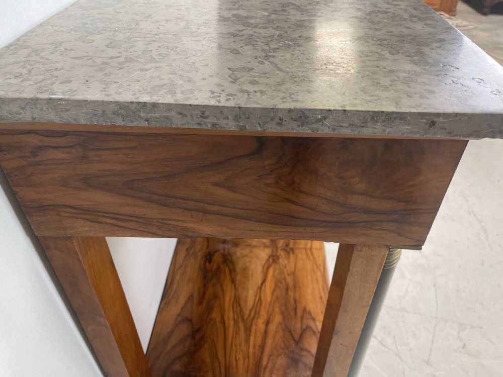Empire walnut Console Table  View IX