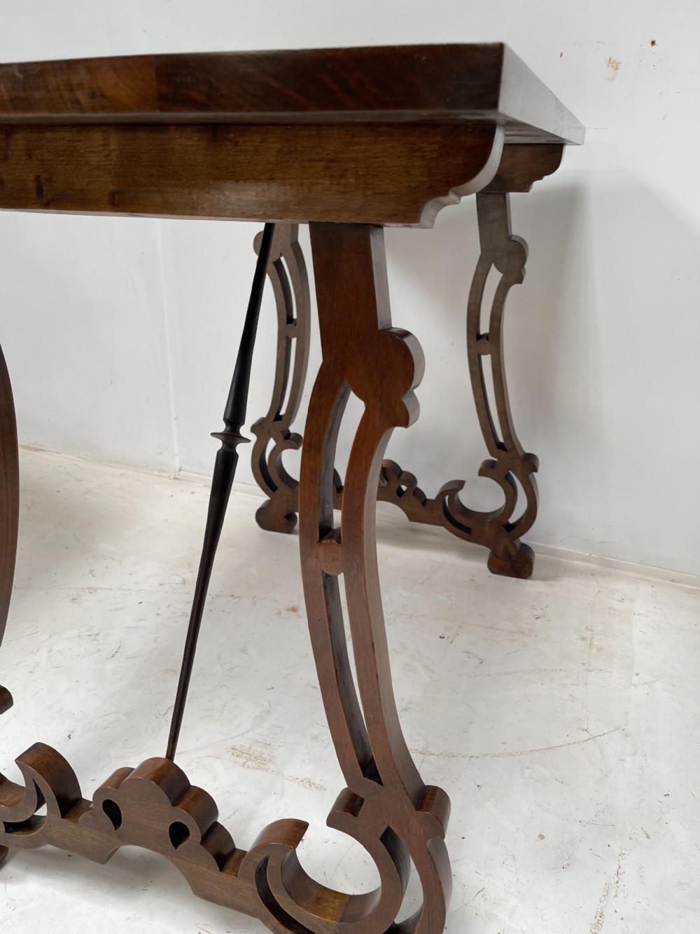 Spanish walnut table  View II