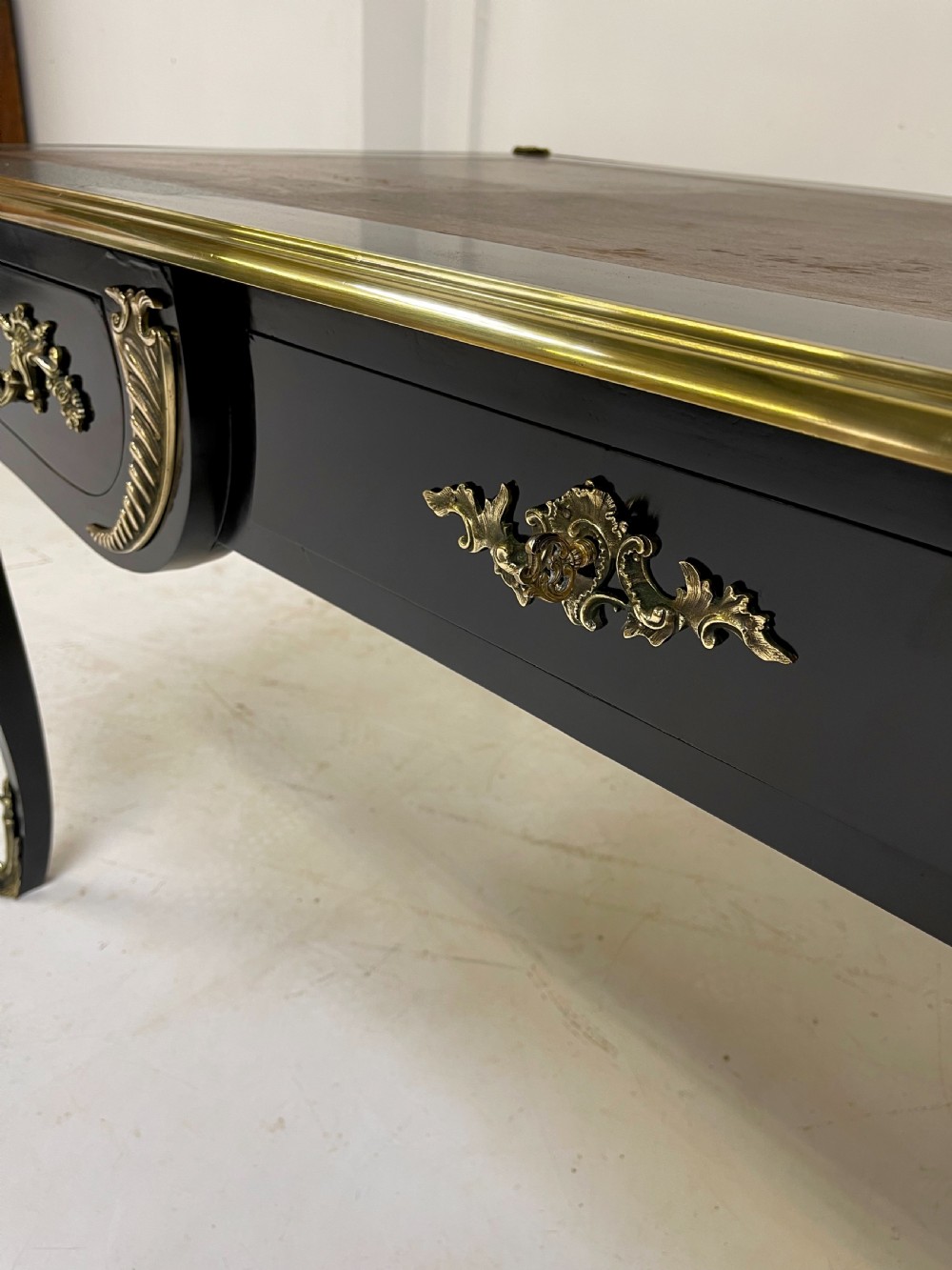 Louis XV Ebonised Bureaux Plat  View II