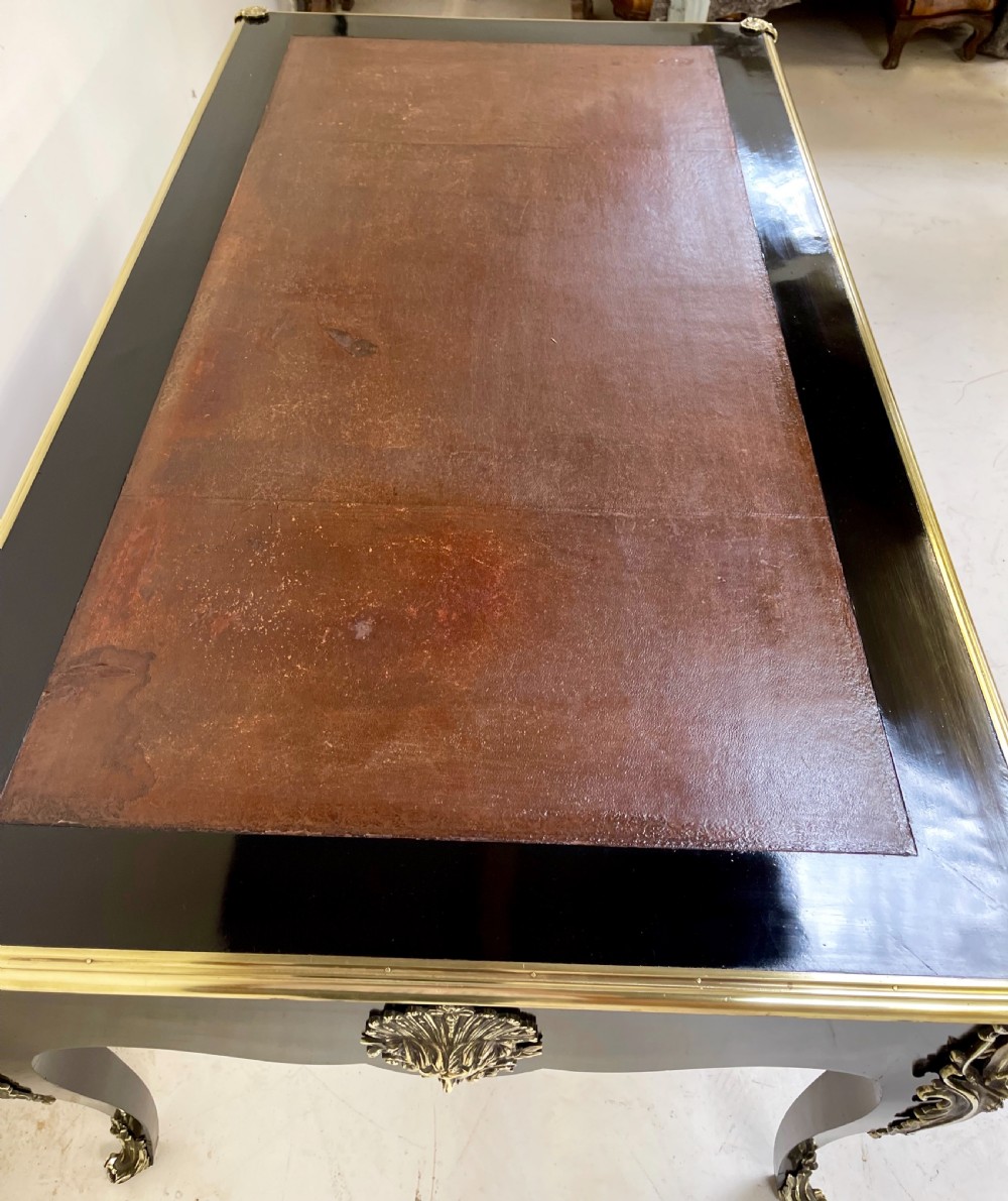 Louis XV Ebonised Bureaux Plat  View VIII