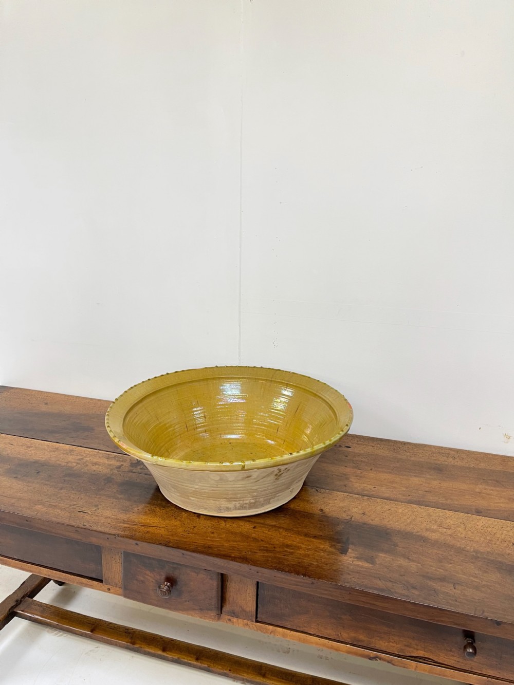 Large Spanish Glazed Bowl