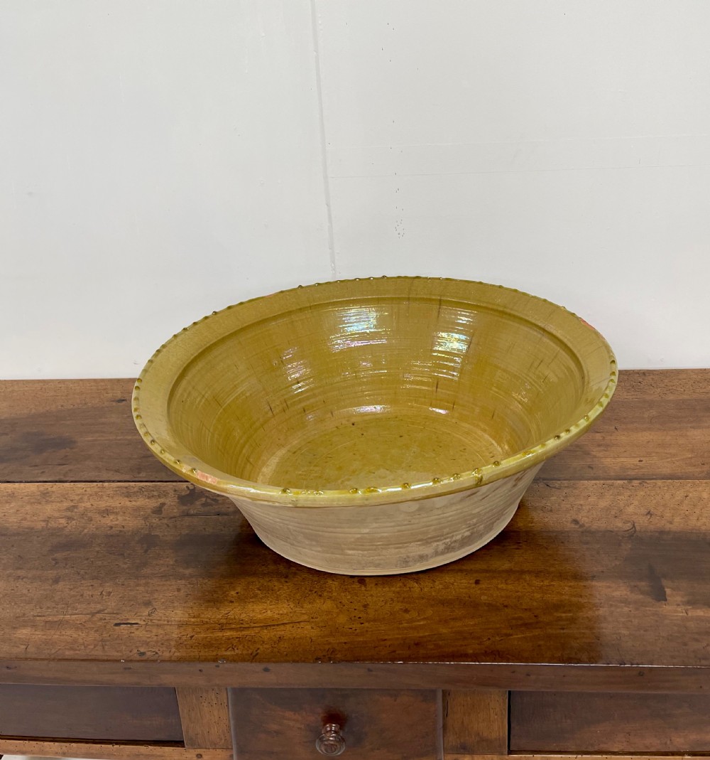 Large Spanish Glazed Bowl View VI