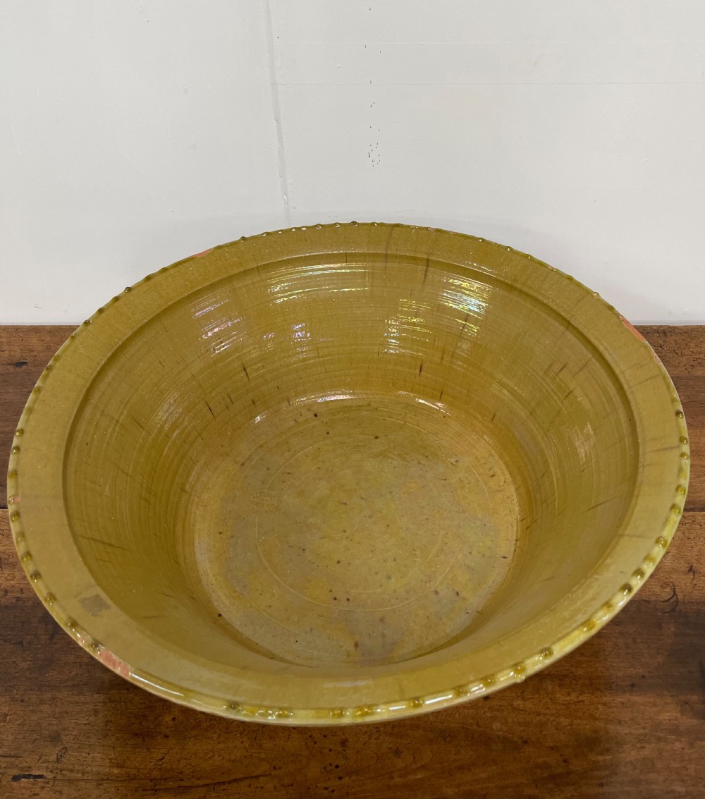 Large Spanish Glazed Bowl View VII