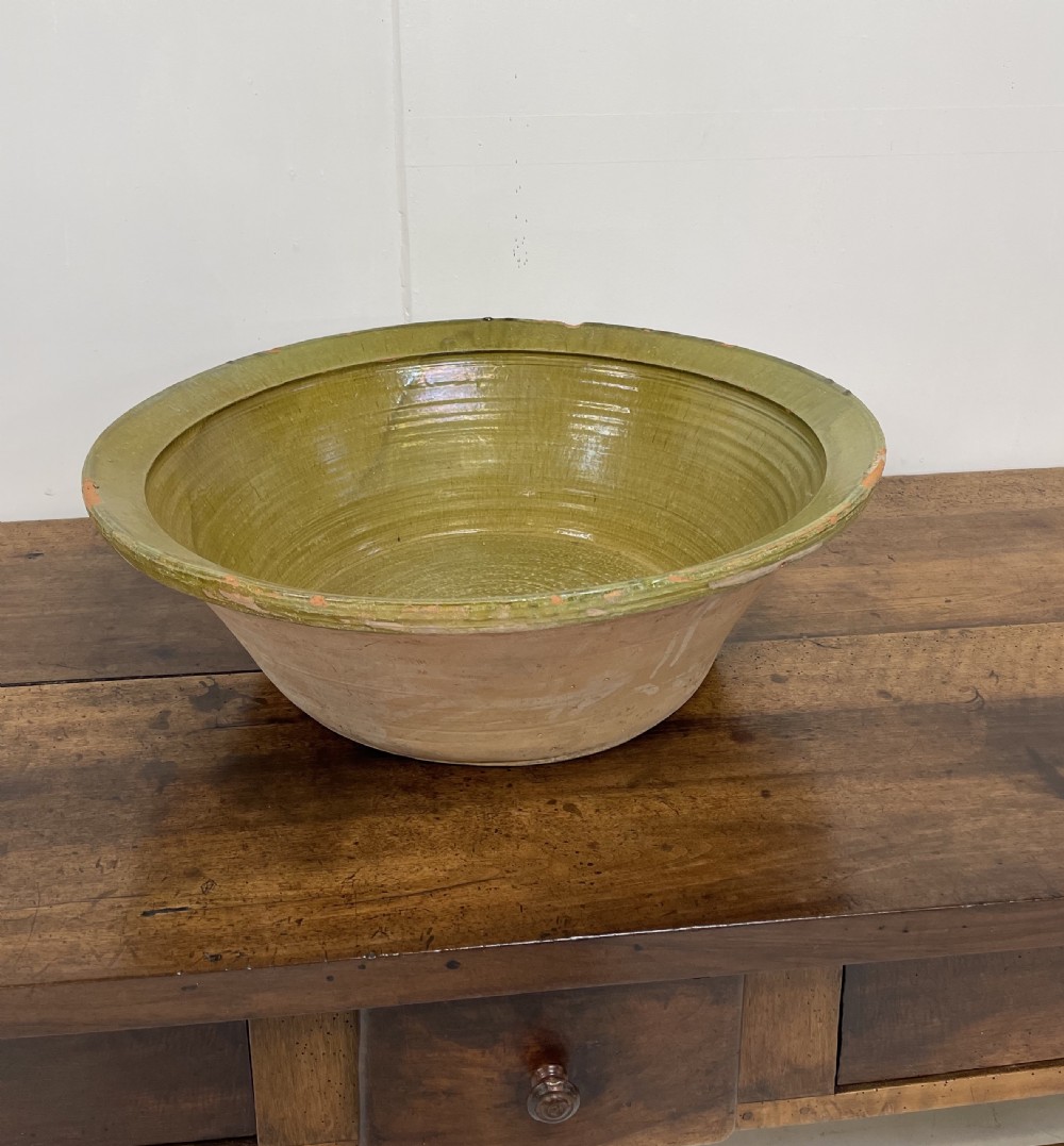 Large Spanish Glazed Bowl View IV