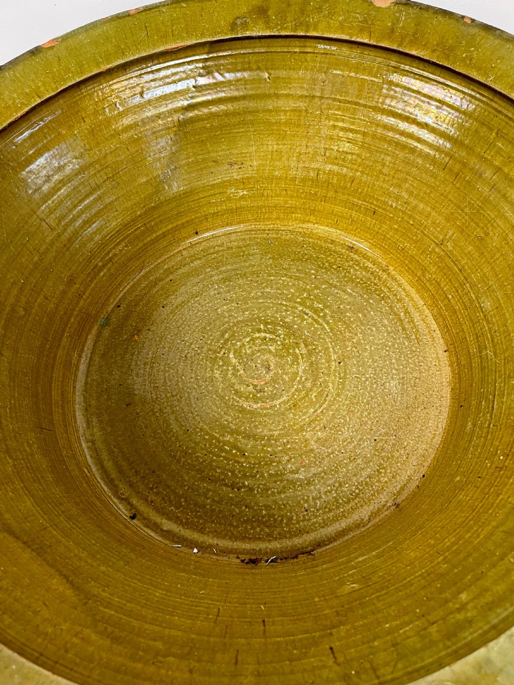 Large Spanish Glazed Bowl View V