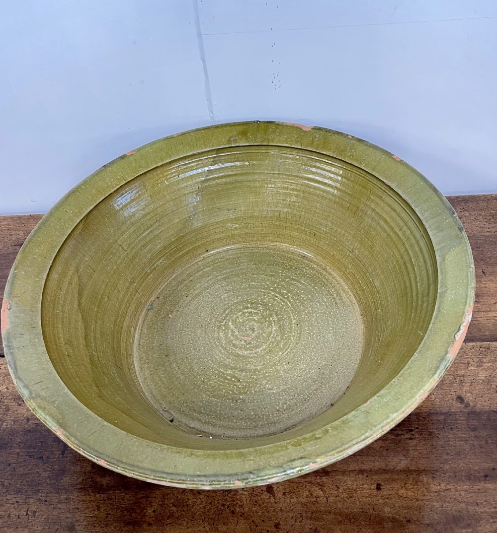 Large Spanish Glazed Bowl View VI