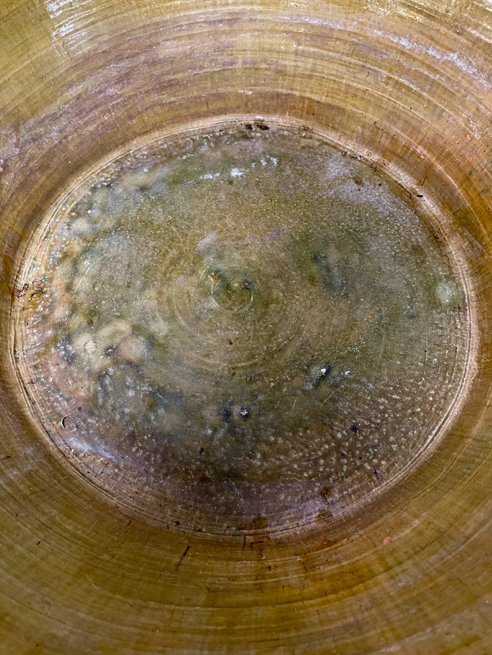 Very Large Spanish Glazed Bowl View VI