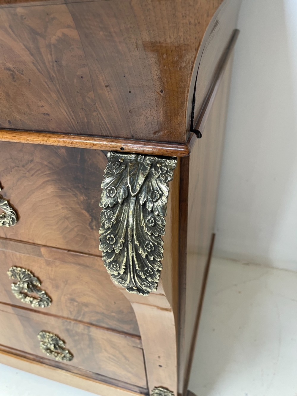 French Empire walnut Commode  View III