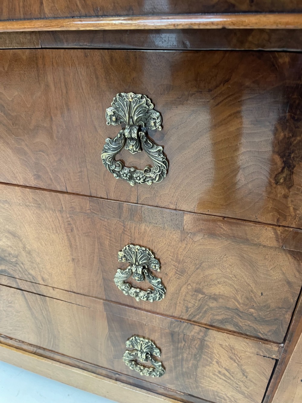 French Empire walnut Commode  View VI