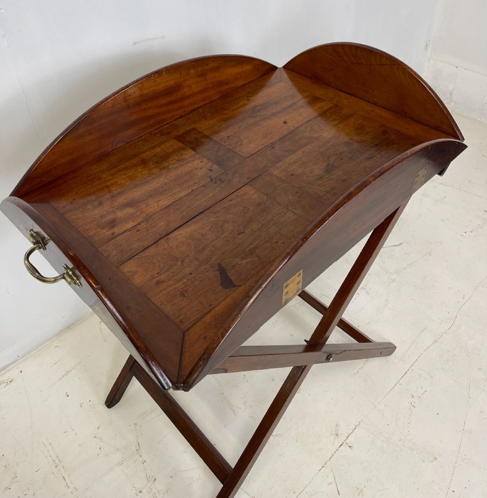 Mahogany Butlers Tay and stand  View IV