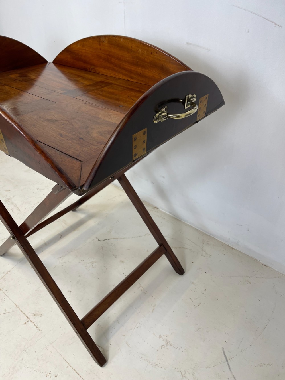 Mahogany Butlers Tay and stand  View V