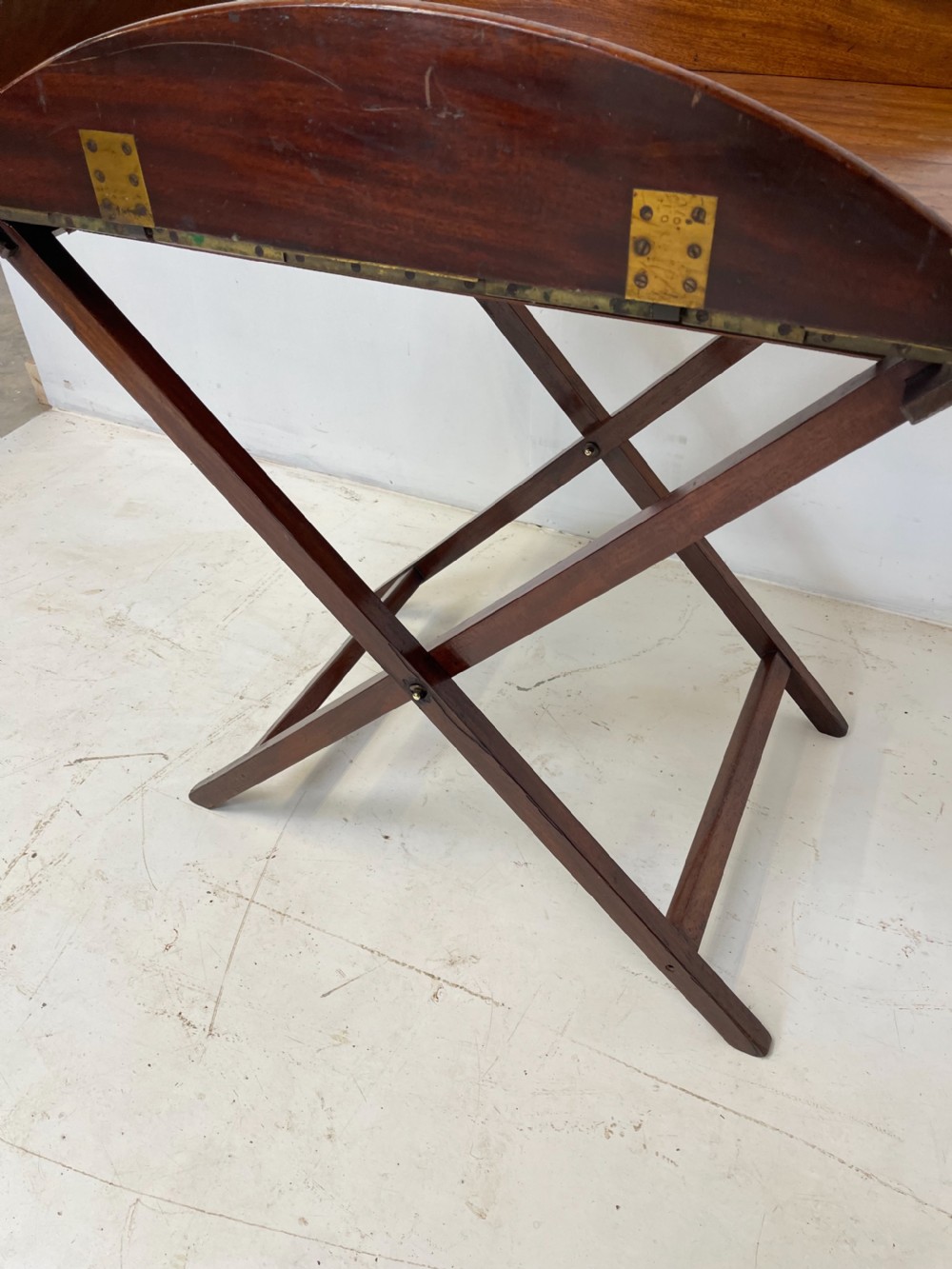 Mahogany Butlers Tay and stand  View VII