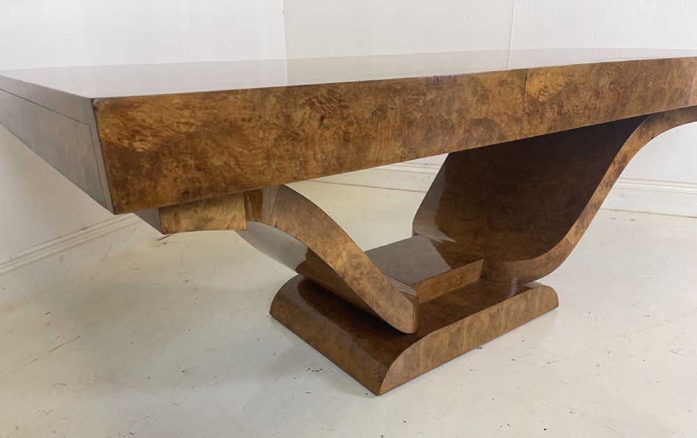 Art Deco Walnut Table 