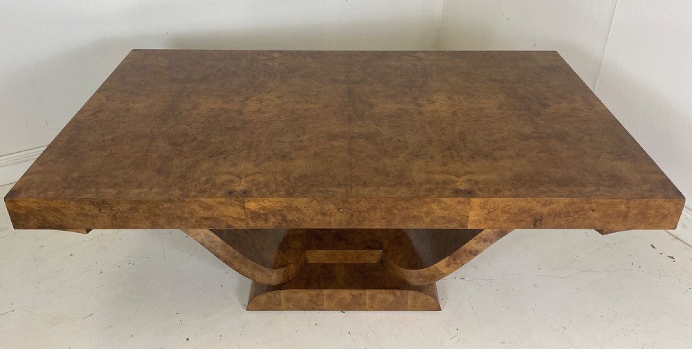 Art Deco Walnut Table  View II