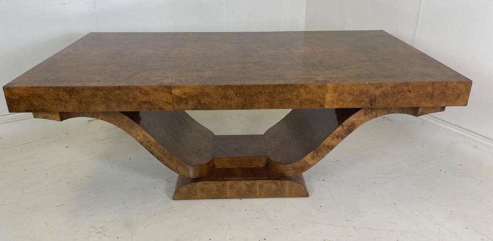 Art Deco Walnut Table  View III