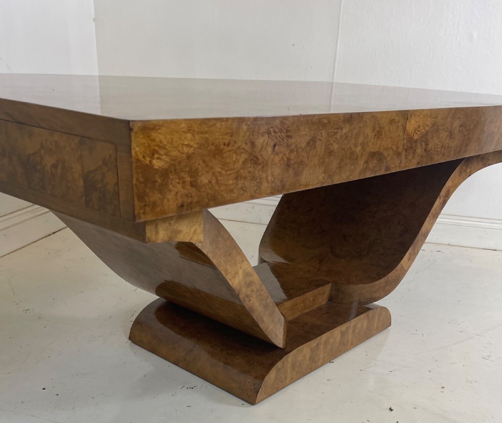 Art Deco Walnut Table  View VII