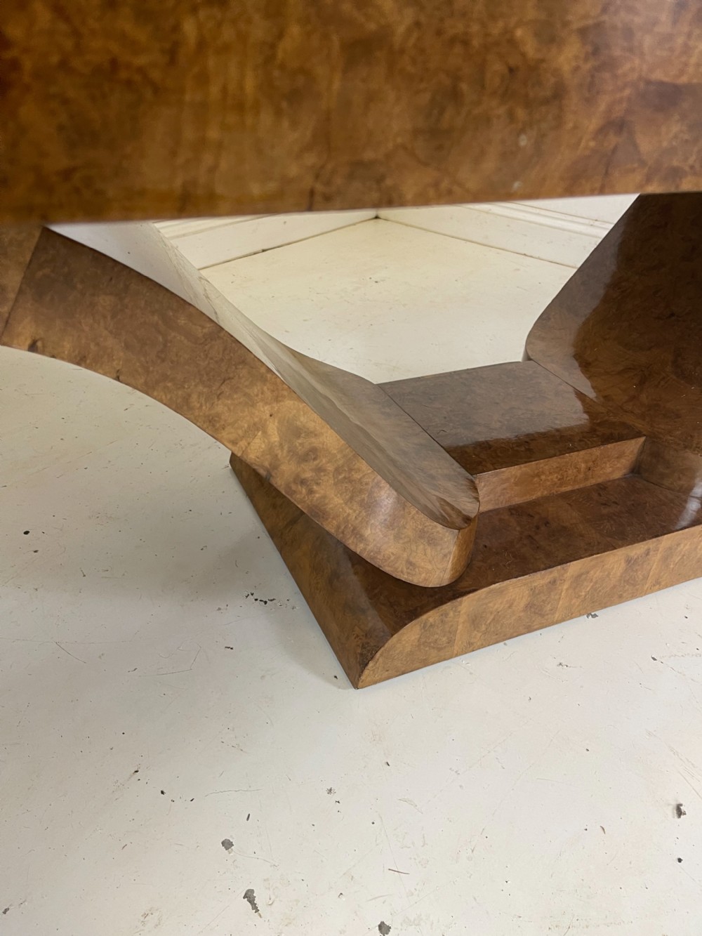 Art Deco Walnut Table  View VIII