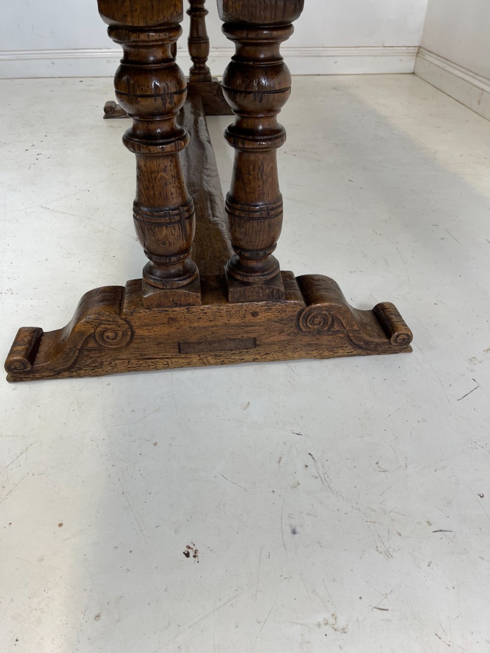Oak Refectory Table 250 cm long View VIII