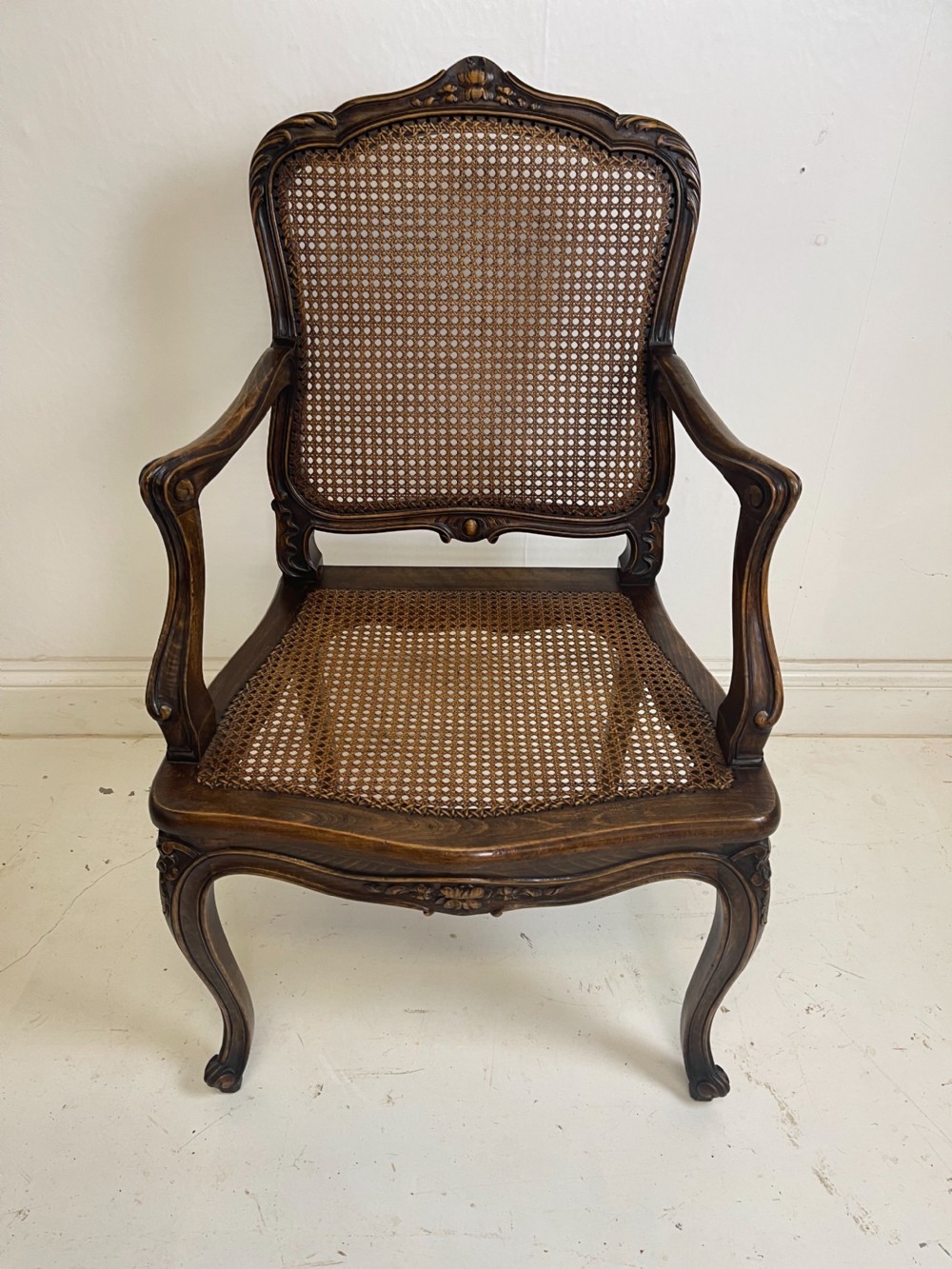 Set Of 8 French cane back chairs  View III