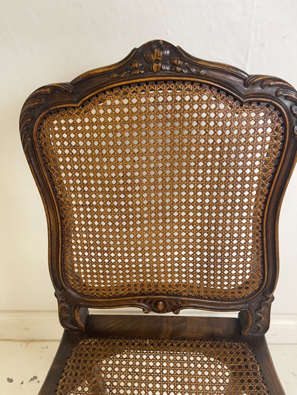 Set Of 8 French cane back chairs  View VII