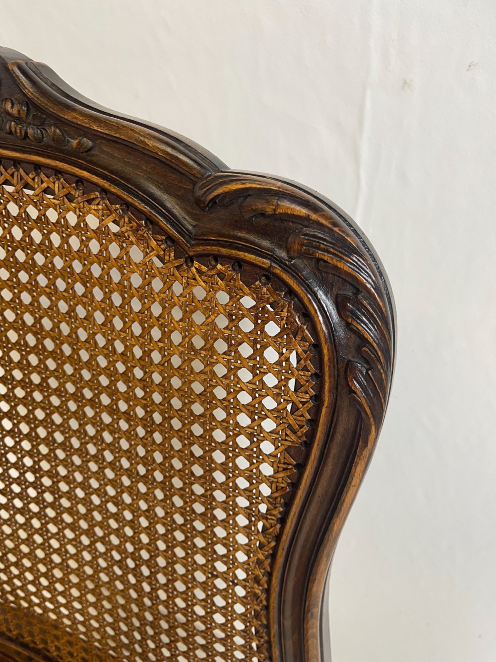 Set Of 8 French cane back chairs  View VIII
