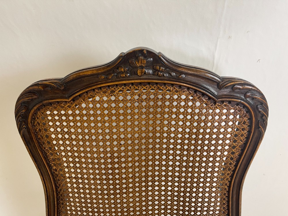 Set Of 8 French cane back chairs  View IX