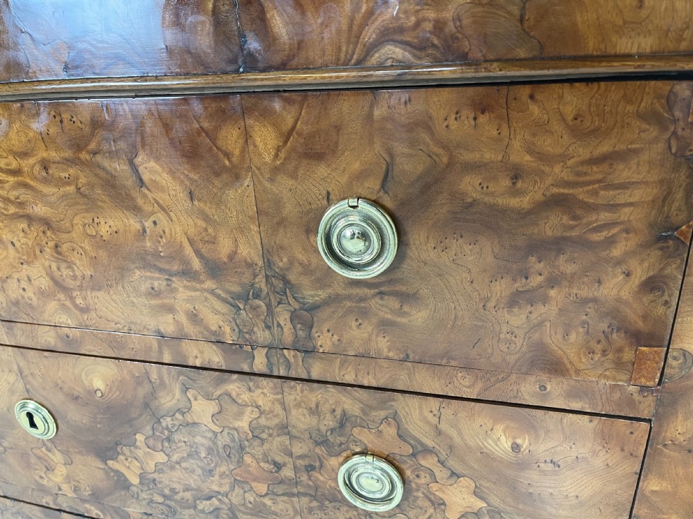 French walnut marble top Commode  View VIII