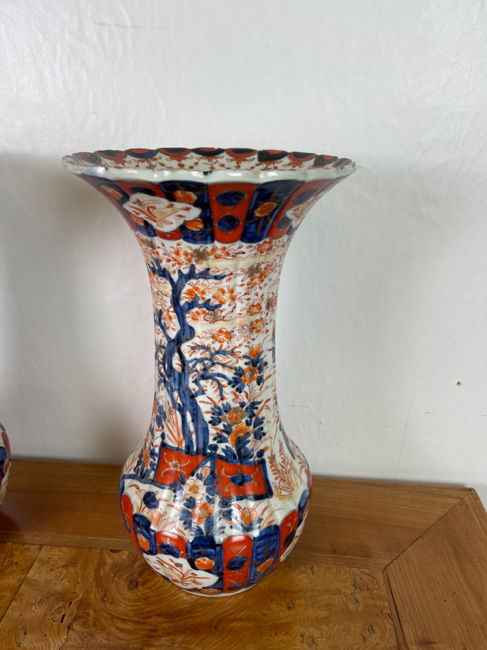 Pair of Imari Vases  View II