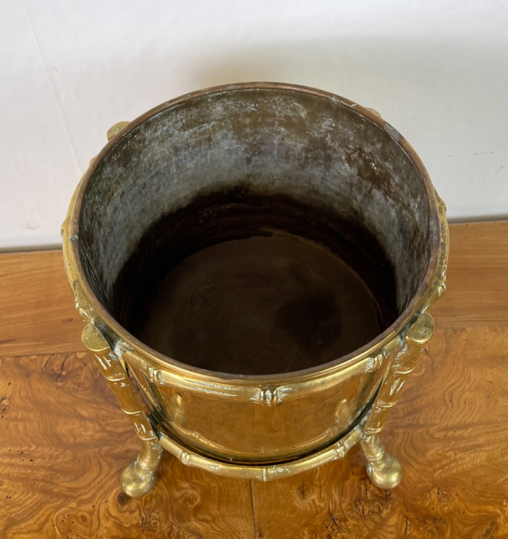 Faux bamboo planter  View III