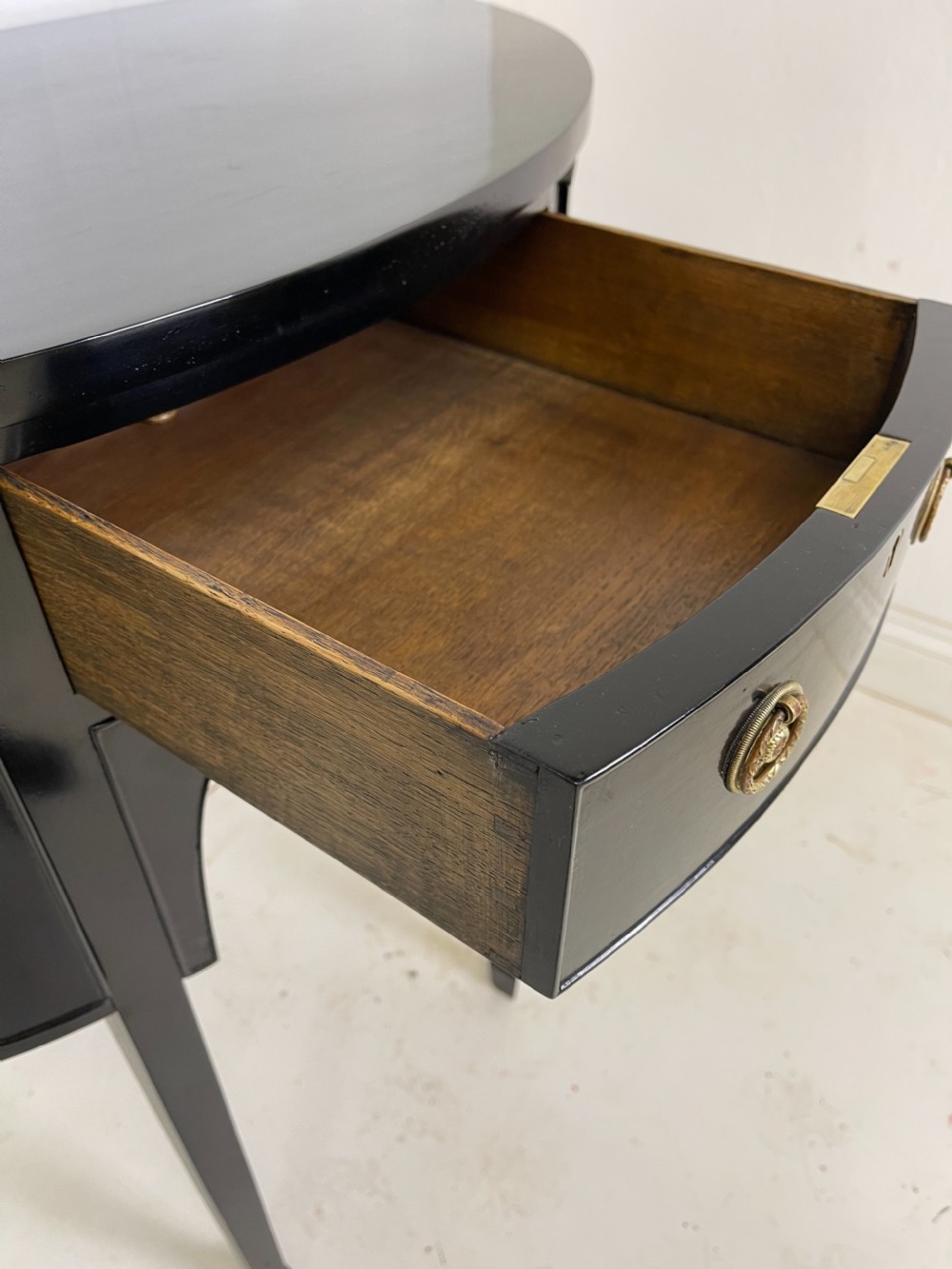 Pair Of Ebonized Sideboards  View III