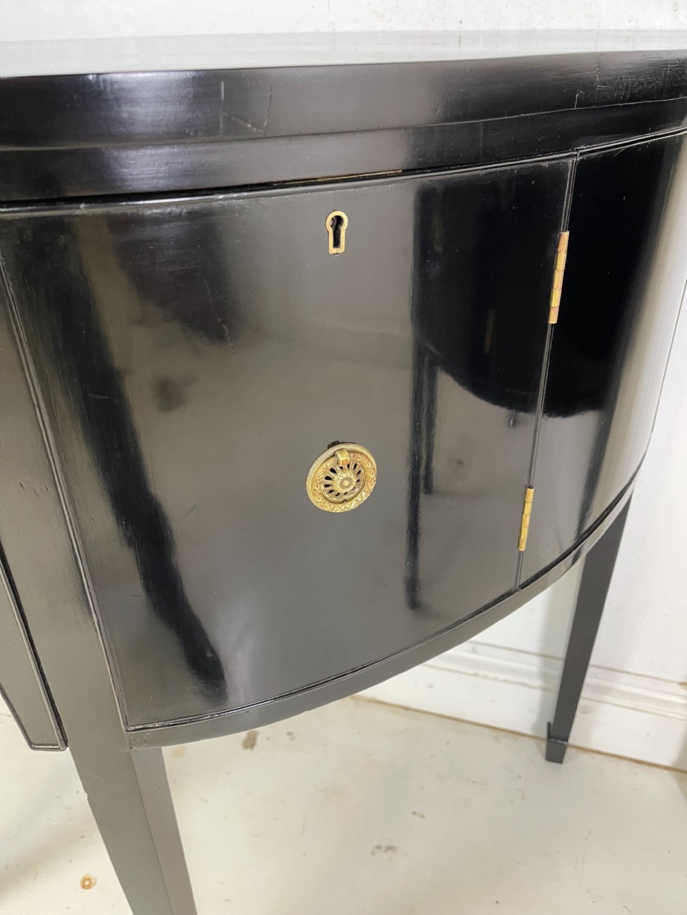 Pair Of Ebonized Sideboards  View VII