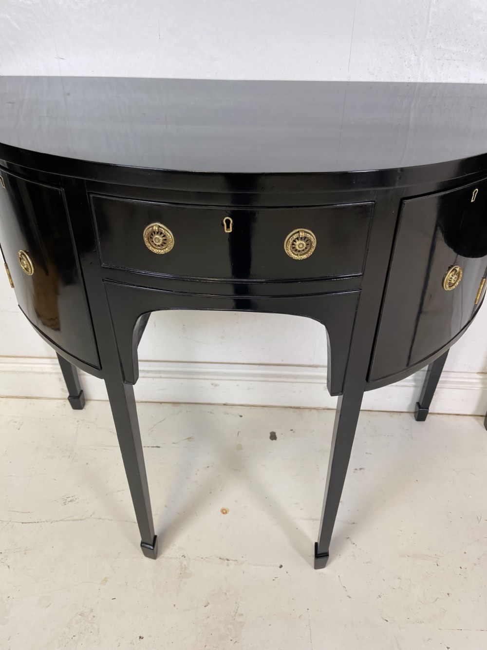 Pair Of Ebonized Sideboards  View VIII