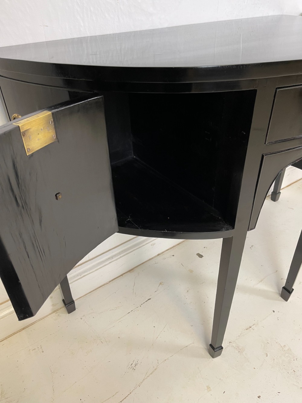 Pair Of Ebonized Sideboards  View XI