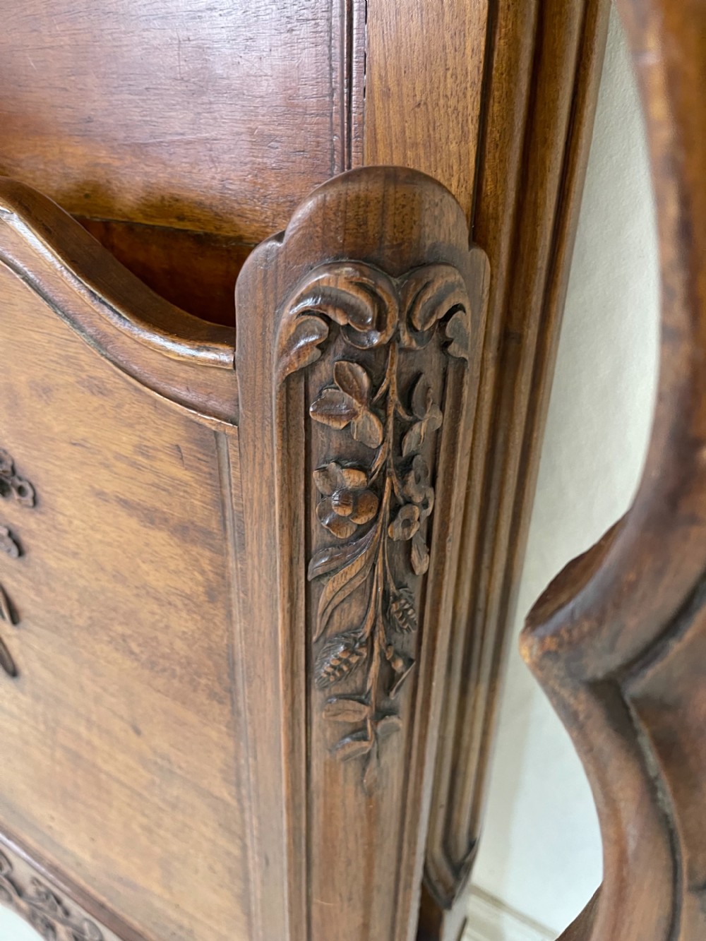 Pair Of French Walnut Beds  View III